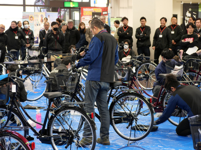 一般車整備技術認定の様子